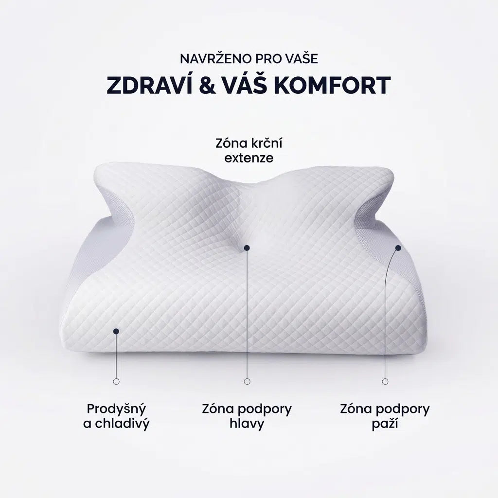 Ergonomický zdravotní polštář