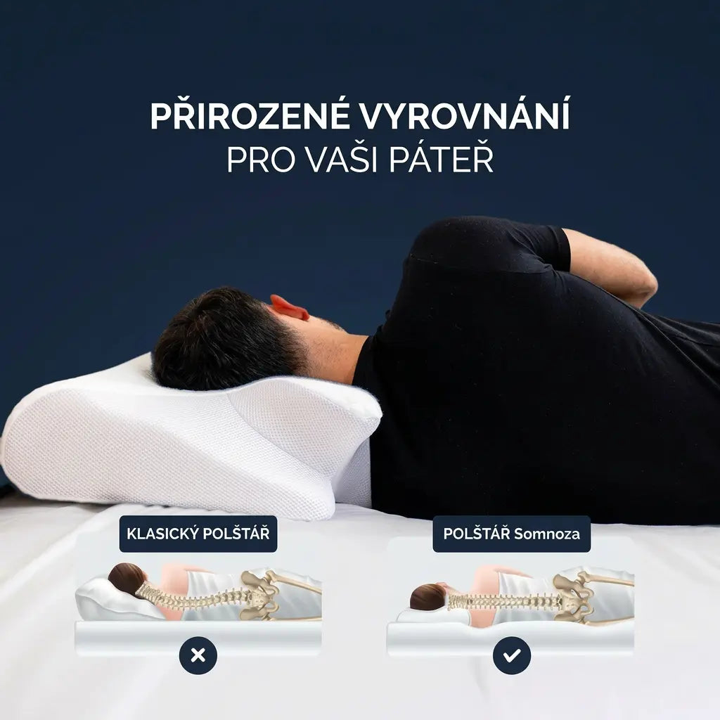 Ergonomický zdravotní polštář