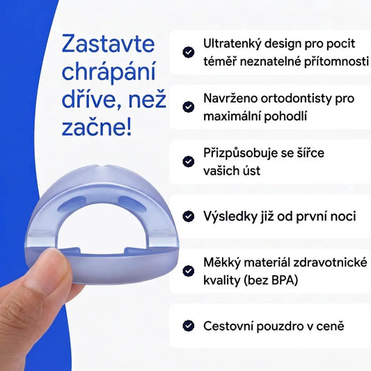 Protichrápací náustek